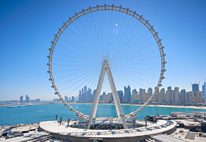 Ain Dubai ist eines der bemerkenswertesten neuen Wahrzeichen des Nahen Ostens. (Foto: Ain Dubai)