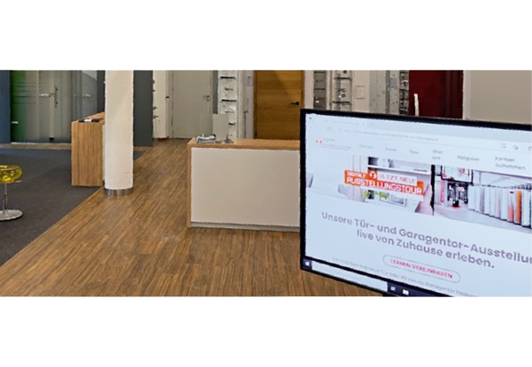 Die Technikausstattung im Verkaufsraum (Foto: STOBER)