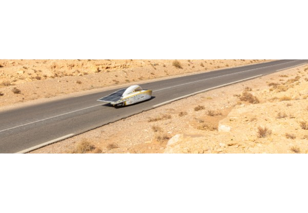Die Rallye geht entlang der Ausläufer des Atlasgebirges bis an den Rand der Sahara. (Foto: Sonnenwagen Aachen e. V.)