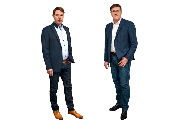 Uwe Kloss verbleibt in Bottrop. Neu in der Geschäftsführung Achim Liebenau(Fotos: CA Brill)